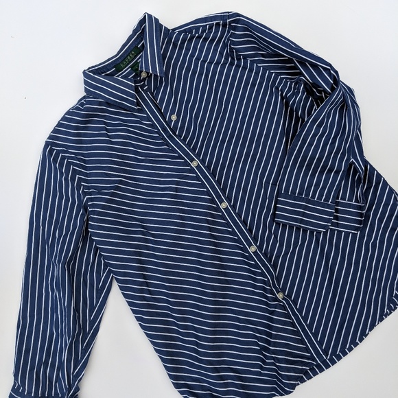 ❤️ EUC Lauren Ralph Lauren Button down - Picture 2 of 8